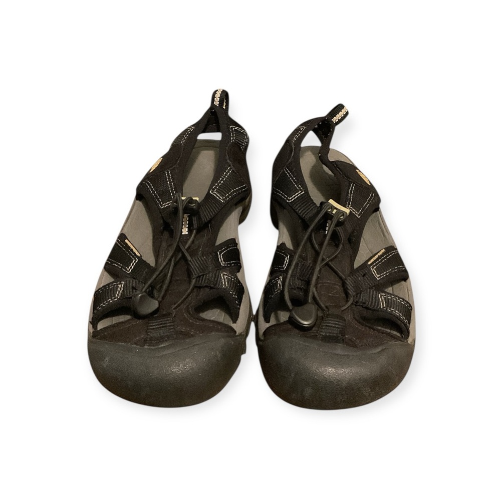 Women’s Keen Venice H2 sport sandal in black, size 8